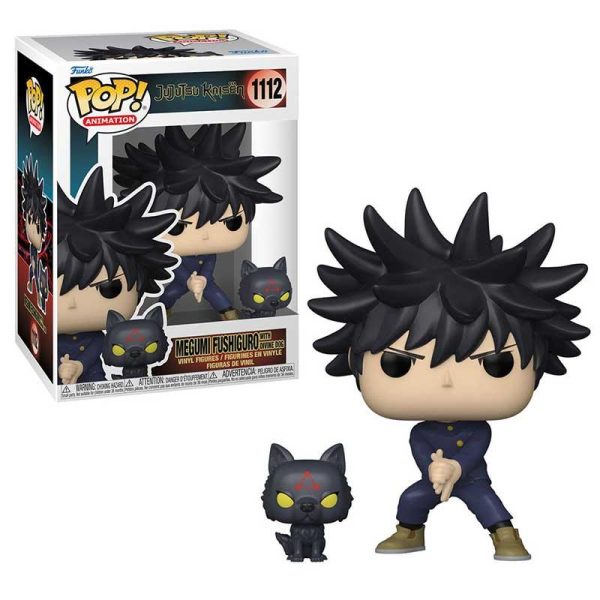 Funko POP! Animation Jujutsu Kaisen 1112 - Megumi Fushiguro with Divine Dog