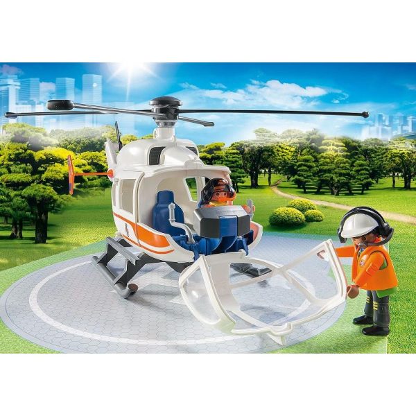 Playmobil City Action 70048: Ελικόπτερο Διάσωσης