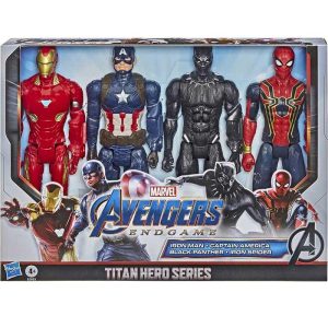 Marvel Avengers Endgame Titan Hero Series 4-Pack: Σετ με 4 Φιγούρες 30cm