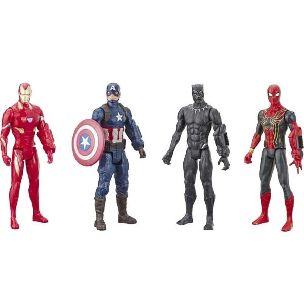 Marvel Avengers Endgame Titan Hero Series 4-Pack: Σετ με 4 Φιγούρες 30cm