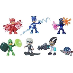 PJ Masks: Hero & Villain Set - Σετ με 7 Φιγούρες και Αξεσουάρ