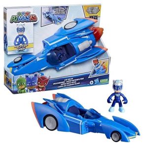 PJ Masks Power Heroes: Cat Racer με Φιγούρα Cat Boy & Όχημα