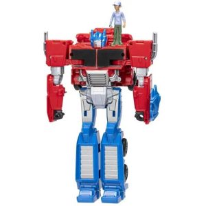 Transformers Earthspark Spin Changer: Optimus Prime & Robby Malto