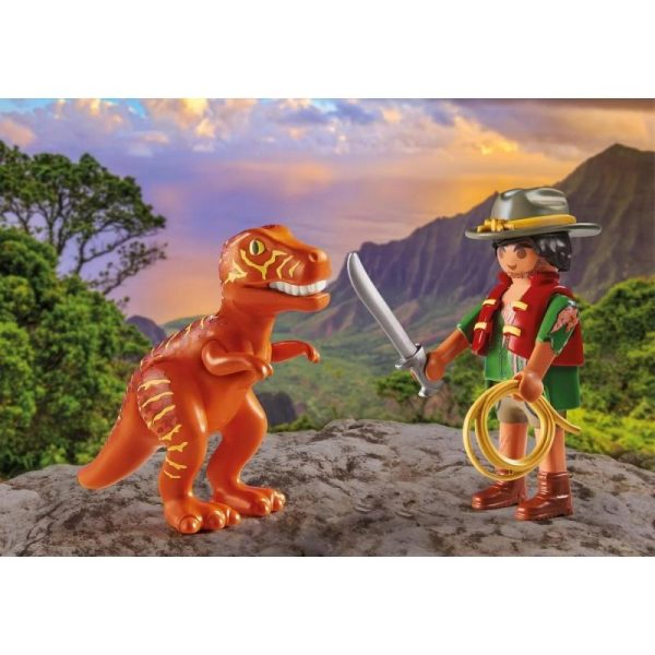 Playmobil Duopack 71206: Εξερευνητής & T-Rex