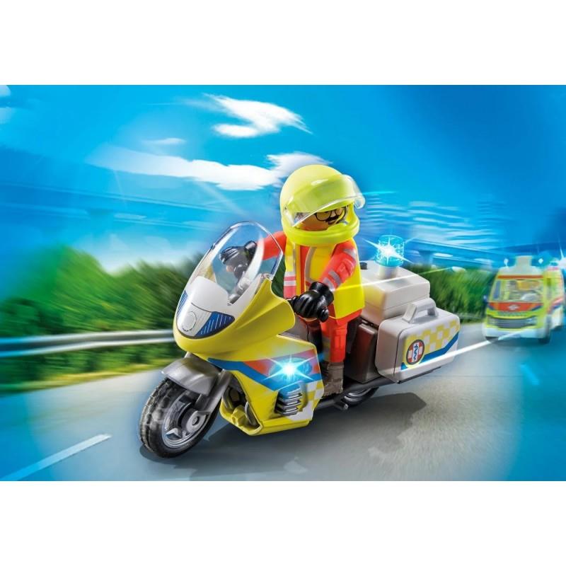 Playmobil City Life 71205: Διασώστης με Μοτοσυκλέτα