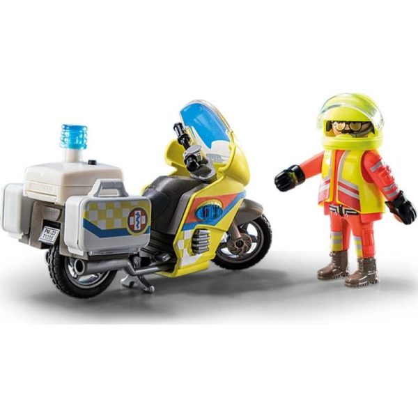 Playmobil City Life 71205: Διασώστης με Μοτοσυκλέτα