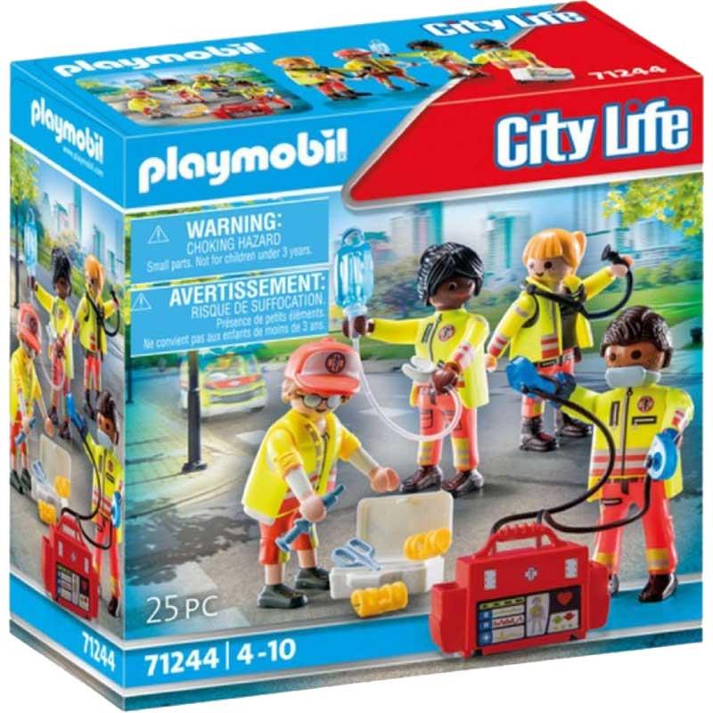 Playmobil Ciyt Life 71244: Ομάδα Διάσωσης