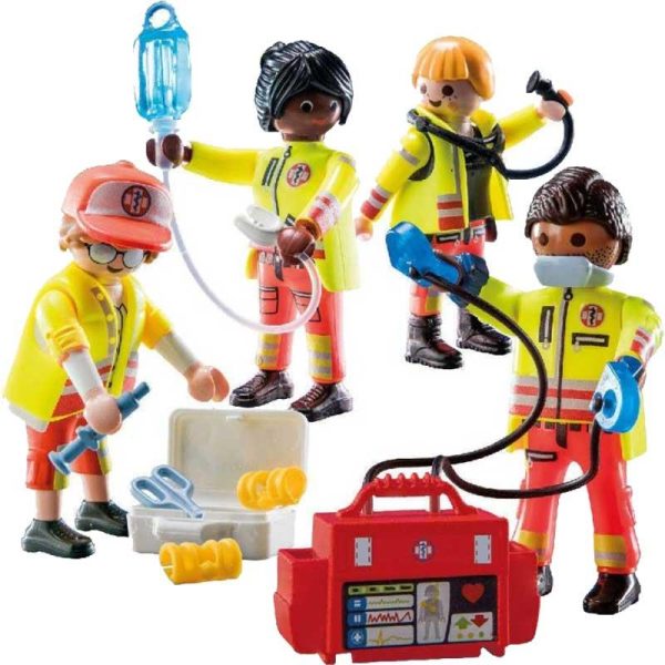 Playmobil Ciyt Life 71244: Ομάδα Διάσωσης