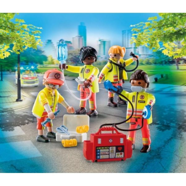 Playmobil Ciyt Life 71244: Ομάδα Διάσωσης