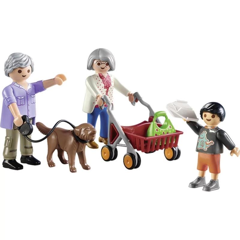 Playmobil City Life 70990: Παππούς & Γιαγιά με Εγγονάκι