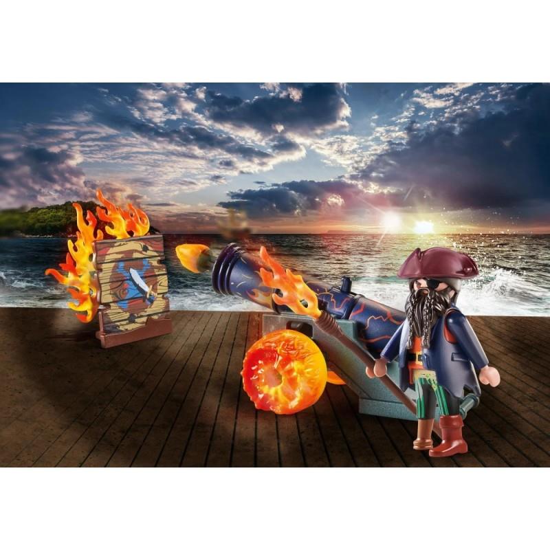 Playmobil Pirates 71189: Πειρατής με Κανόνι