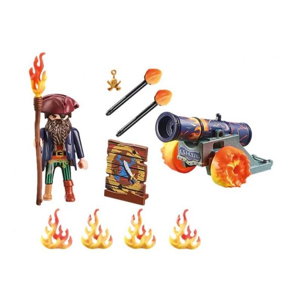 Playmobil Pirates 71189: Πειρατής με Κανόνι