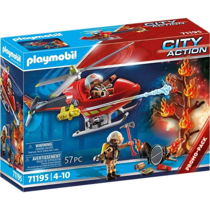 Playmobil City Action 71195: Ελικόπτερο Πυροσβεστικής