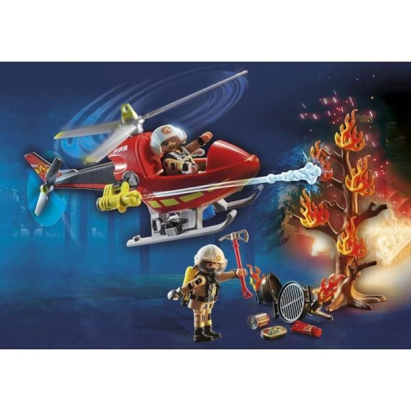 Playmobil City Action 71195: Ελικόπτερο Πυροσβεστικής