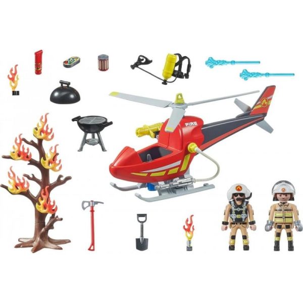 Playmobil City Action 71195: Ελικόπτερο Πυροσβεστικής