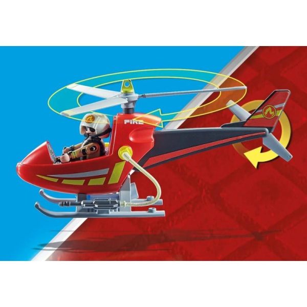 Playmobil City Action 71195: Ελικόπτερο Πυροσβεστικής
