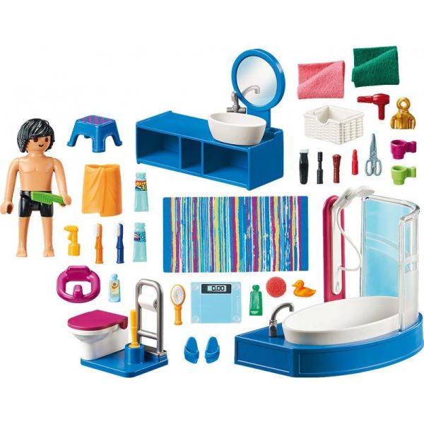 Playmobil Dollhouse 70211: Πολυτελές Λουτρό με Μπανιέρα