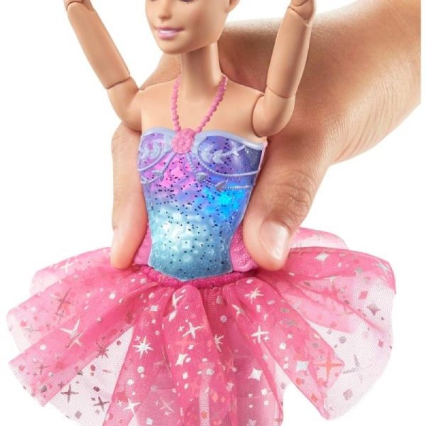 Barbie Dreamtopia Magic Lights: Κούκλα Μαγική Μπαλαρίνα #HLC25