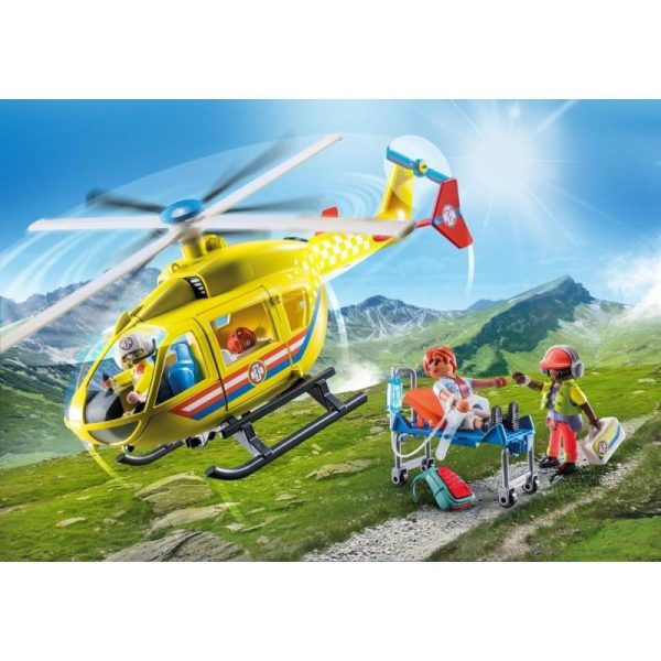 Playmobil City Life 71203: Ελικόπτερο Πρώτων Βοηθειών