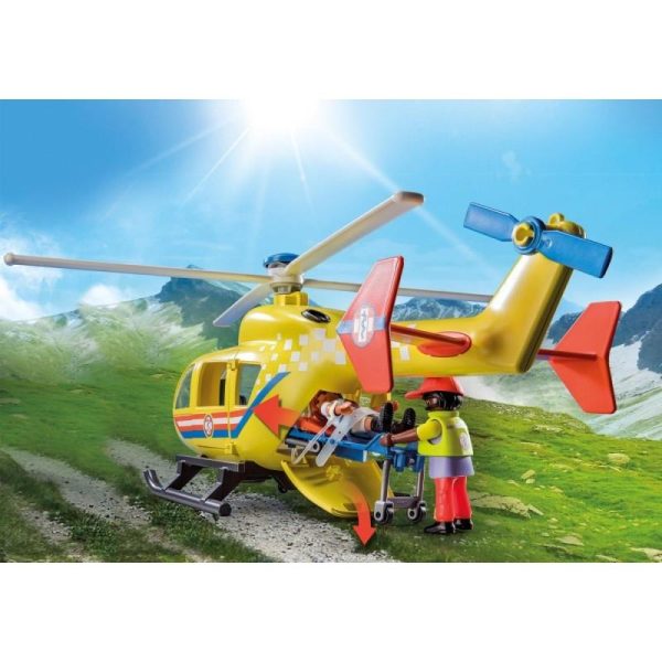 Playmobil City Life 71203: Ελικόπτερο Πρώτων Βοηθειών