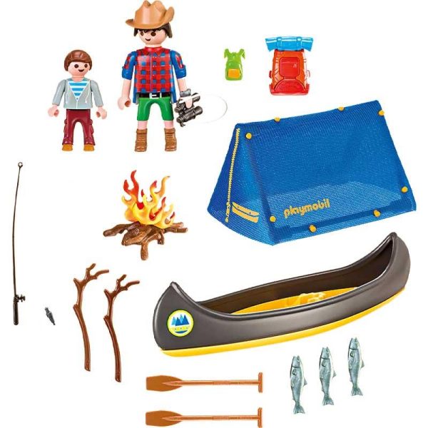 Playmobil Maxi Βαλιτσάκι 9323: Κατασκήνωση στην Εξοχή