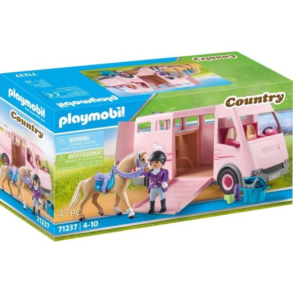 Playmobil Country 71237: Όχημα Μεταφοράς Αλόγων