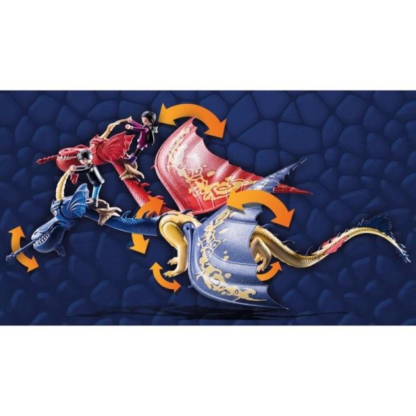 Playmobil Dragons 71080: Wu & Wei με την Jun