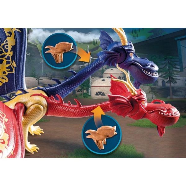 Playmobil Dragons 71080: Wu & Wei με την Jun