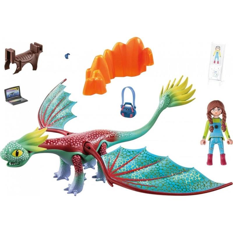 Playmobil Dragons 71083: Feathers & Alex