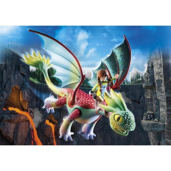 Playmobil Dragons 71083: Feathers & Alex