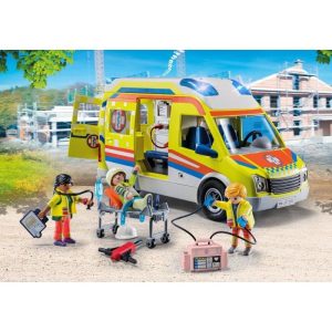 Playmobil City Life 71202: Ασθενοφόρο με Διασώστες