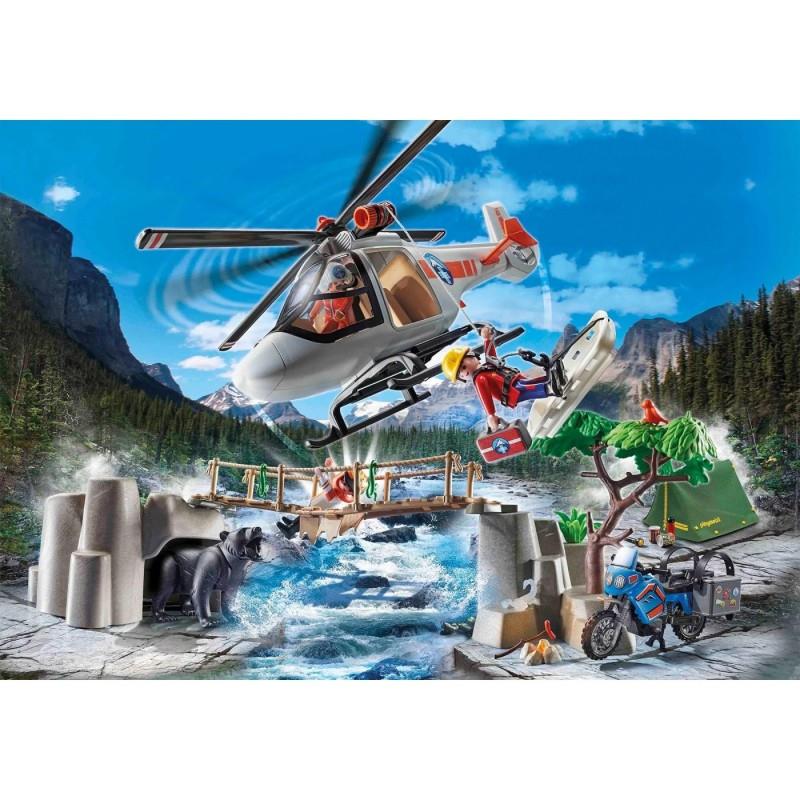 Playmobil Rescue Action 70663: Επιχείρηση Διάσωσης στο Βουνό