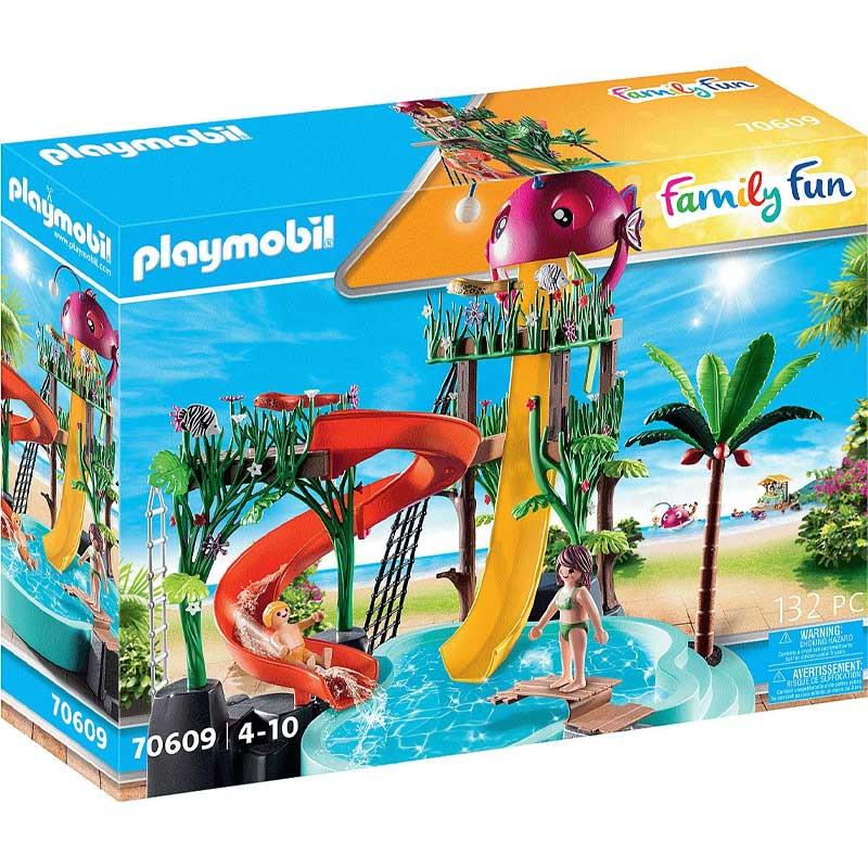 Playmobil City Life 70609: Aqua Park με Νεροτσουλήθρες