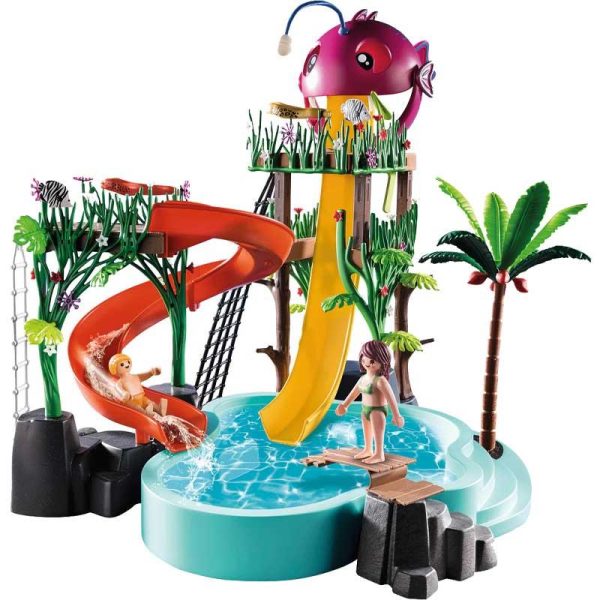 Playmobil City Life 70609: Aqua Park με Νεροτσουλήθρες