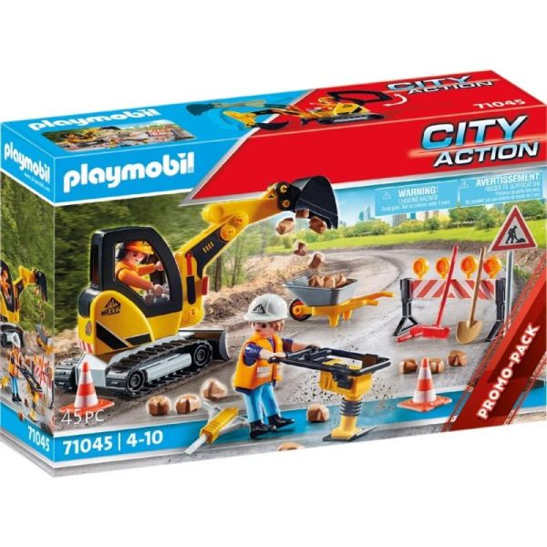 Playmobil City Action 71045: Εργασίες Οδοποιίας