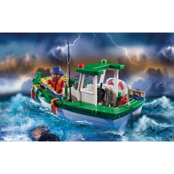 Playmobil Rescue Action 70491: Επιχείρηση Πυροσβεστικής - Διάσωση στη Θάλασσα