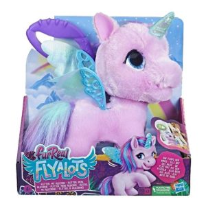 FurReal Flyalots: Flitter My Unicorn - Λούτρινος Μονόκερος με Κίνηση