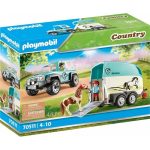 Playmobil Country 70511 : Όχημα Με Τρέιλερ Μεταφοράς Πόνυ