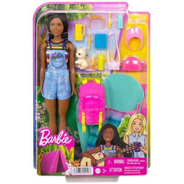 Barbie It Takes Two: Brooklyn Camping - Κούκλα με Κουτάβι & Αξεσαυάρ #HDF74