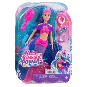 Barbie Dreamtopia: Malibu Mermaid Power - Κούκλα Γοργόνα #HHG52