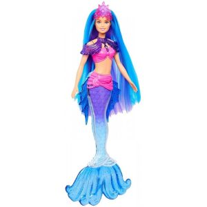 Barbie Dreamtopia: Malibu Mermaid Power - Κούκλα Γοργόνα #HHG52