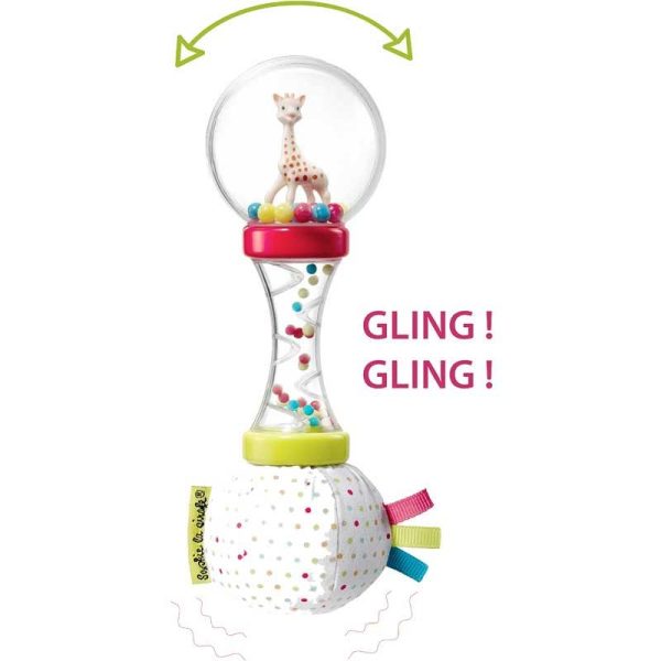 Sophie La Girafe Κουδουνίστρα Μαλακή Μαράκα