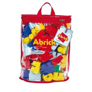 Ecoiffier Abrick Τσάντα με Τουβλάκια 50τεμ. για 12+ μηνών