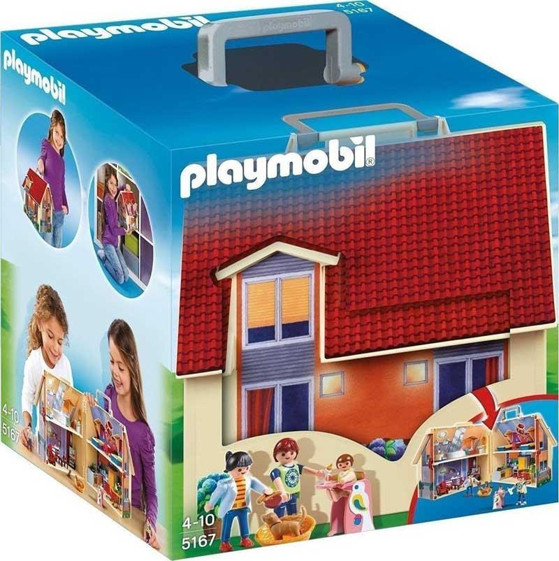Playmobil Dollhouse 5167: Μοντέρνο Κουκλόσπιτο Βαλιτσάκι