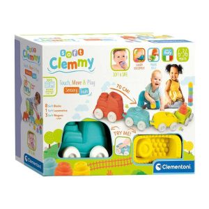 Clementoni Soft Clemmy: Touch, Move & Play Sensory Train