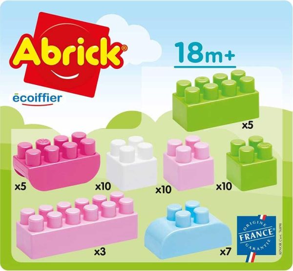 Ecoiffier Abrick Kitty - Τουβλάκια 50τεμ.