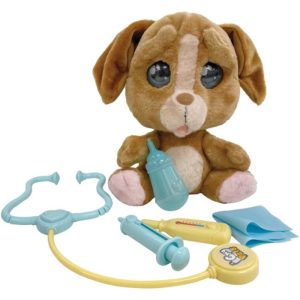Emotion Pets Vet Set: Λούτρινο Σκυλάκι με Σετ Κτηνιάτρου