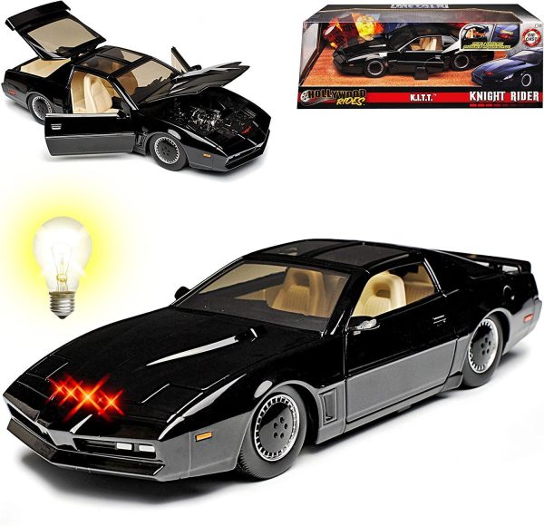 Jada Knight Rider K.I.I.T. 1982 Pontiac Trans AM - Die Cast Model 1/24
