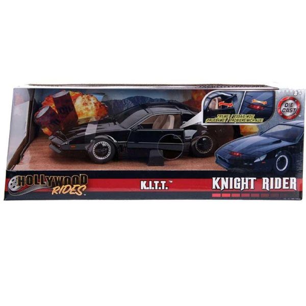 Jada Knight Rider K.I.I.T. 1982 Pontiac Trans AM - Die Cast Model 1/24