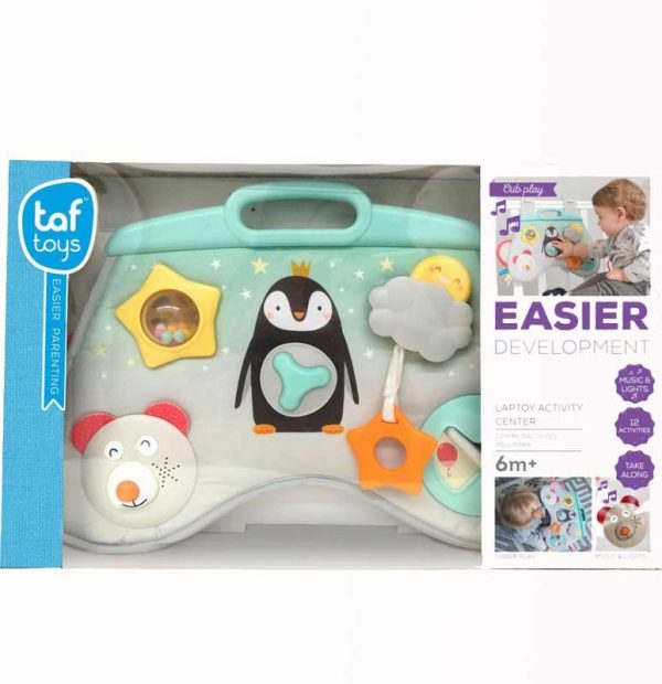 Taf Toys Laptoy Activity Center - Φορητό Κέντρο Δραστηριοτήτων με Ήχους και Φως